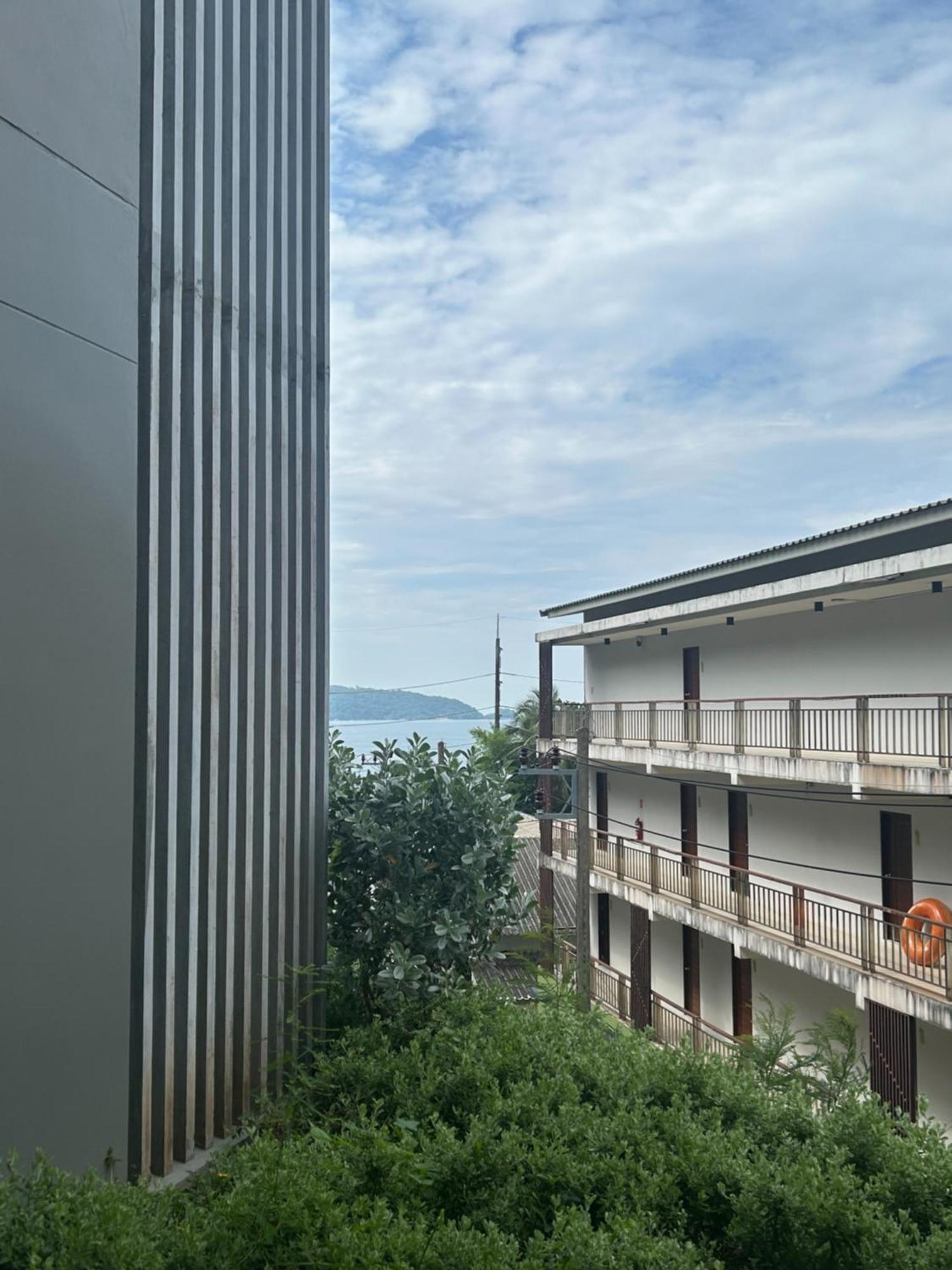 Oceanfront Beach Resort - Sha Extra Plus Patong Exterior foto View of the sea from the hotel